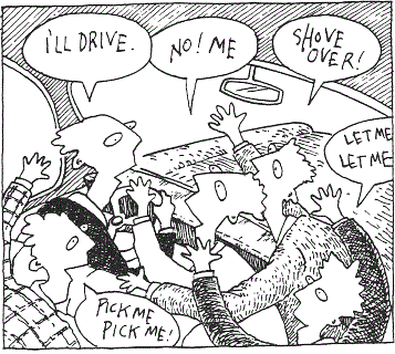 Dirk van Stralen Cartoon