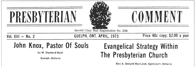 Presbyterian Comment