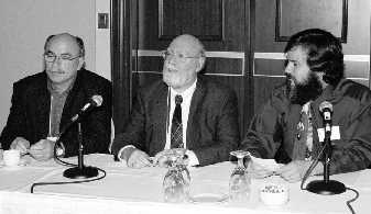 Left to right, The Revs. Jerry Smith, Calvin Brown and Brian Wilkie